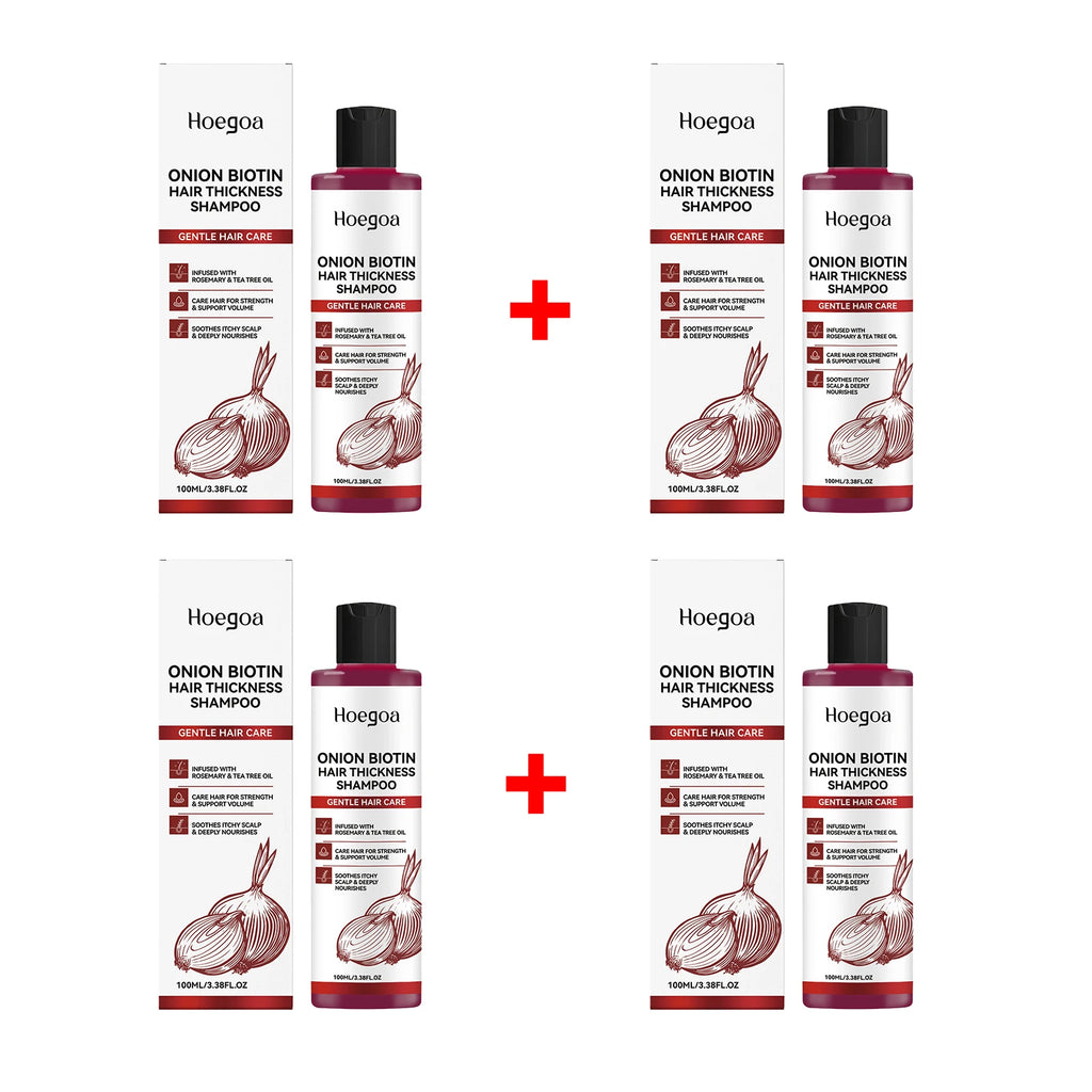 Onion Biotin Volumizing Shampoo for Hair Growth
