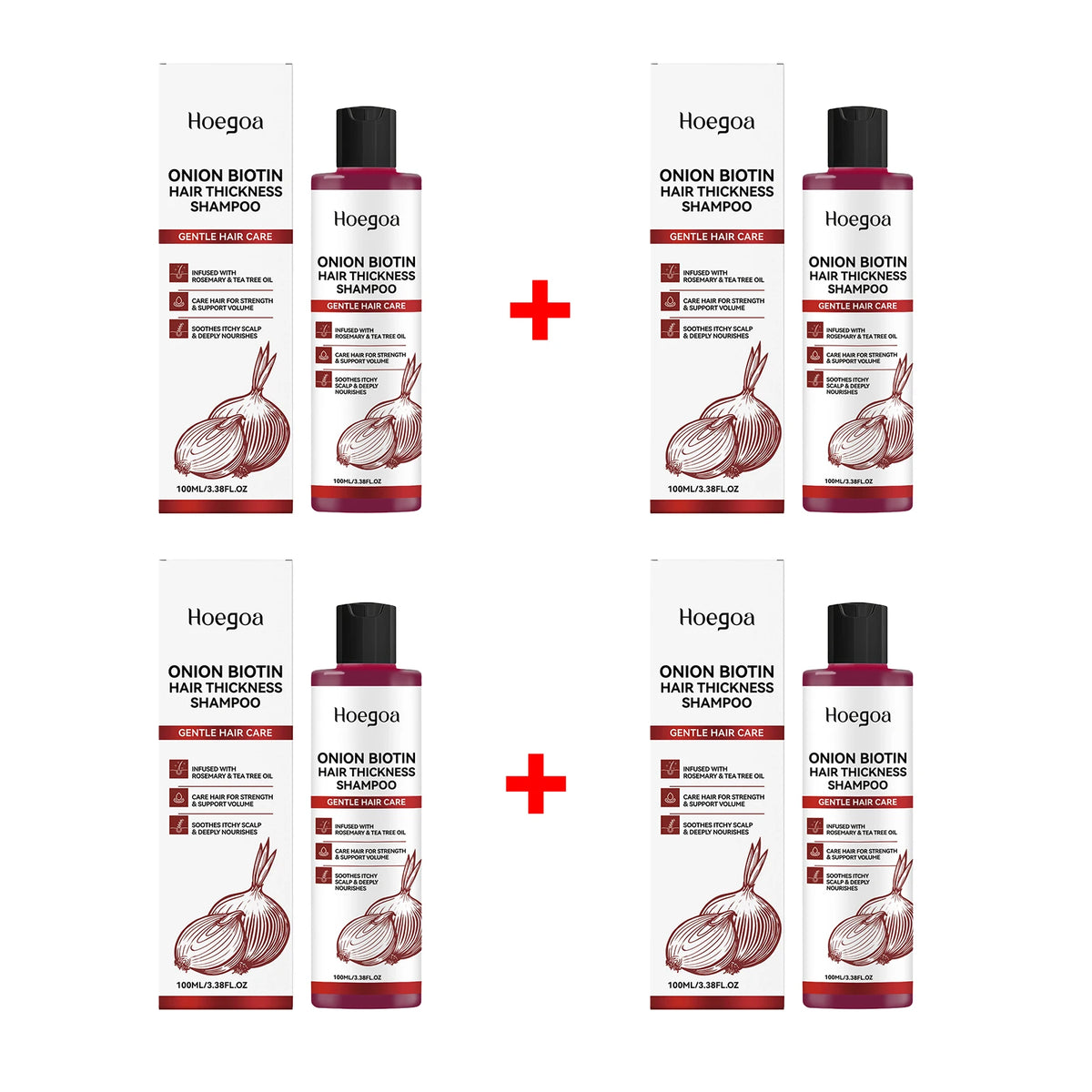 Onion Biotin Volumizing Shampoo for Hair Growth