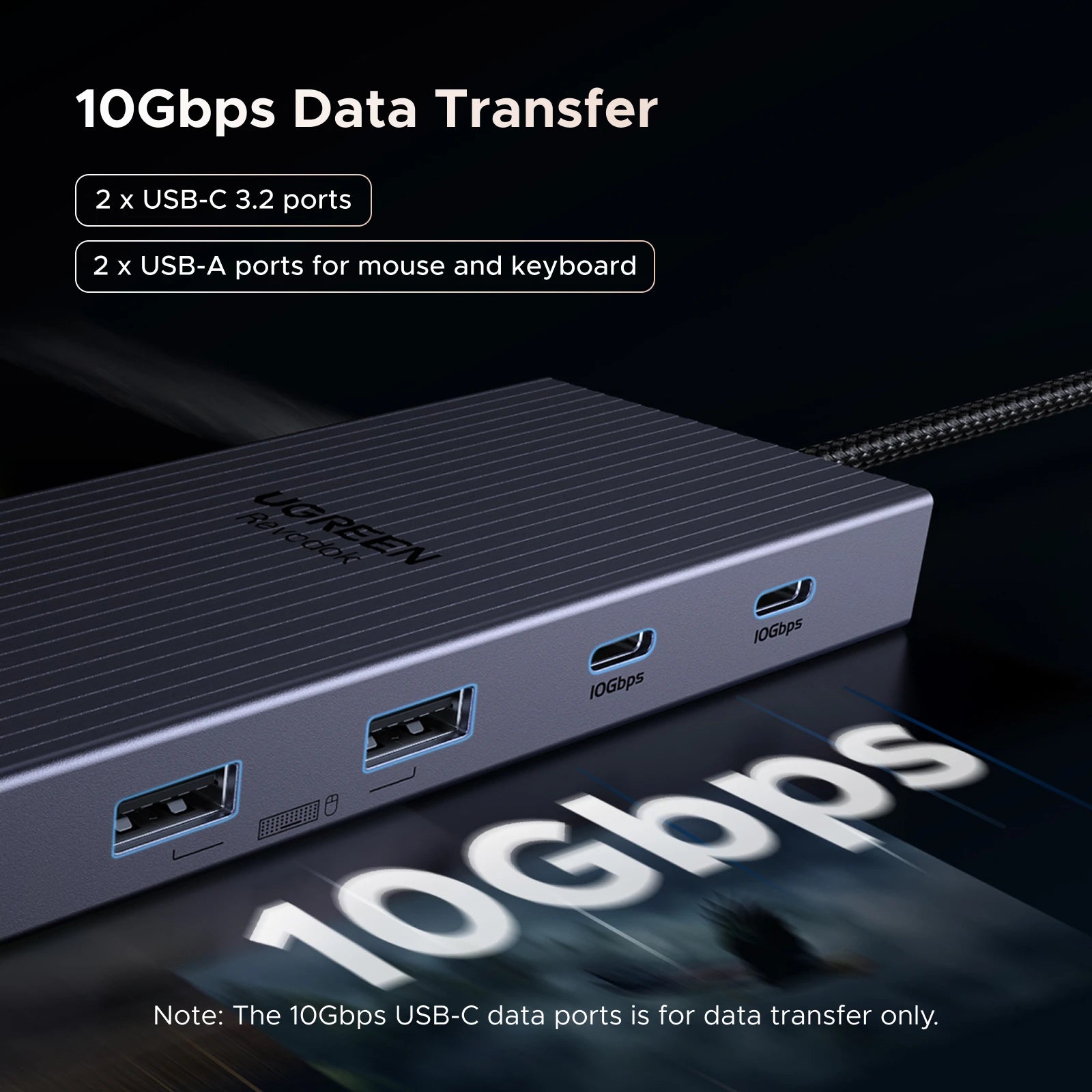12-in-1 USB-C Triple Display Docking Station 4K 120Hz - 2