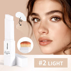 Full Coverage Cream Foundation Stick with Detachable Brush