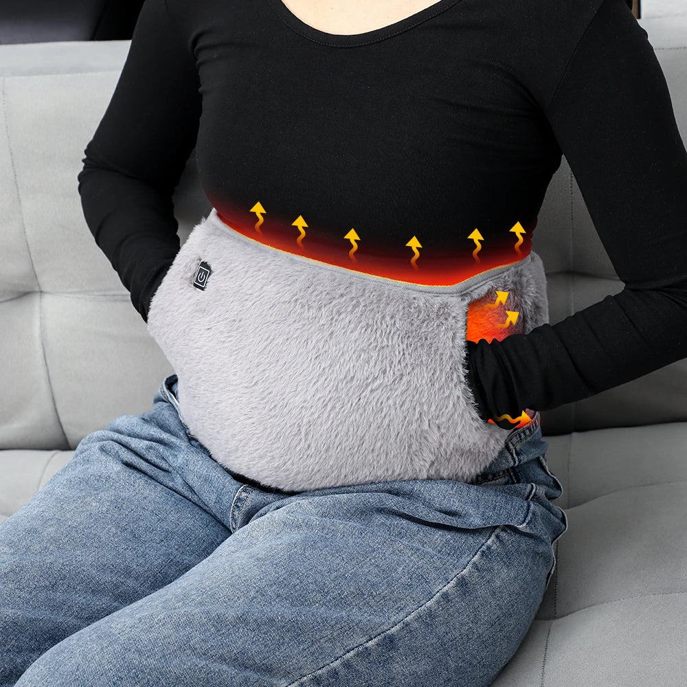 USB Rechargeable Electric Waist and Hand Warming Belt
