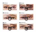 Two-Color Eyebrow Powder Duo for Natural Brows and Contouring