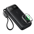 45W 10000mAh Portable Power Bank with Integrated Watch Charger