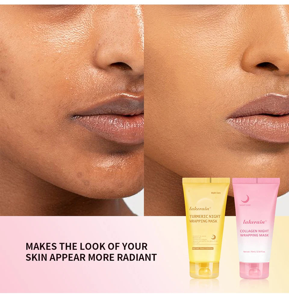 Overnight Peel-Off Face Mask Duo for Radiant Skin