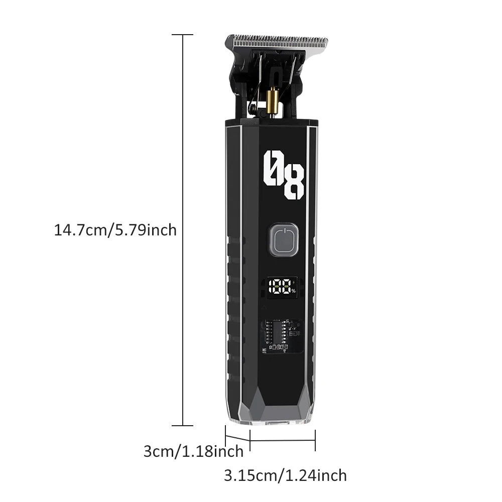 Professional Cordless Hair Trimmer and Grooming Clipper