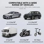 Digital Tire Pressure Gauge for Cars, Motorcycles, and Bicycles