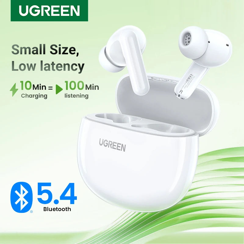 Bluetooth 5.4 Wireless Earbuds with ENC Noise Cancellation
