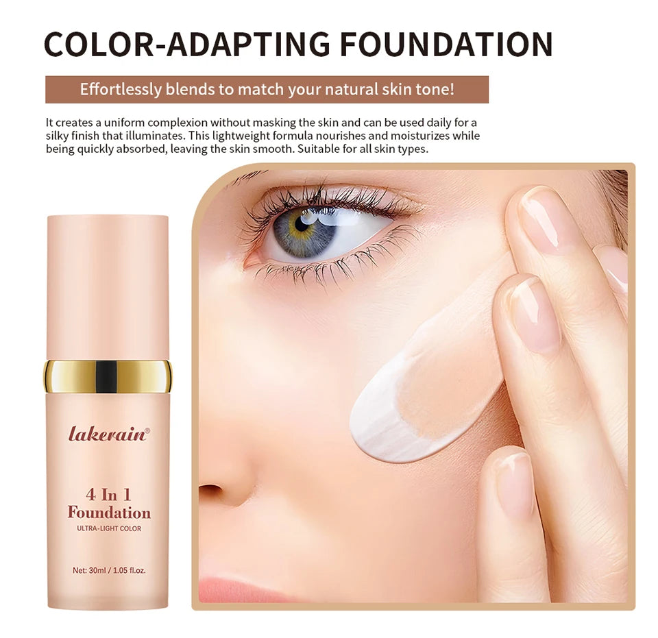 Color-Changing 4-in-1 Moisturizing Foundation with SPF 30 - 10