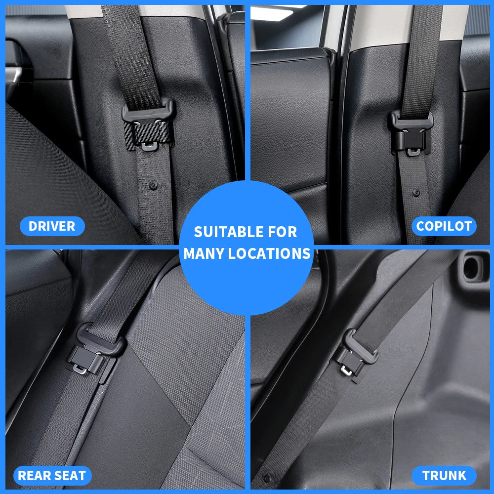 Universal Car Seat Belt Stabilizer Clip Non Slip Fastener