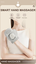 Electric Air Compression Hand Massager with Heat for Pain Relief