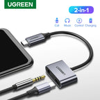 USB-C to 3.5mm Headphone and Charging Adapter