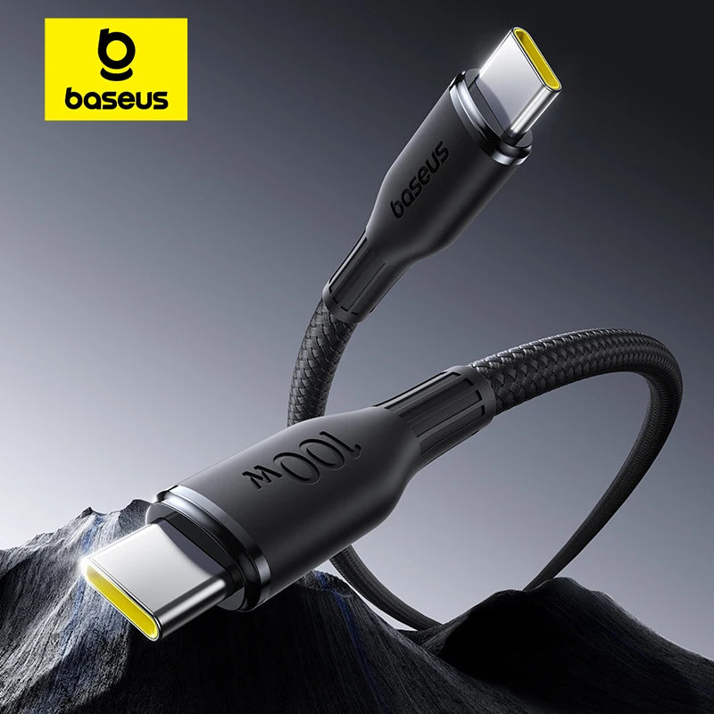 100W USB-C to USB-C Fast Charging and Data Sync Cable