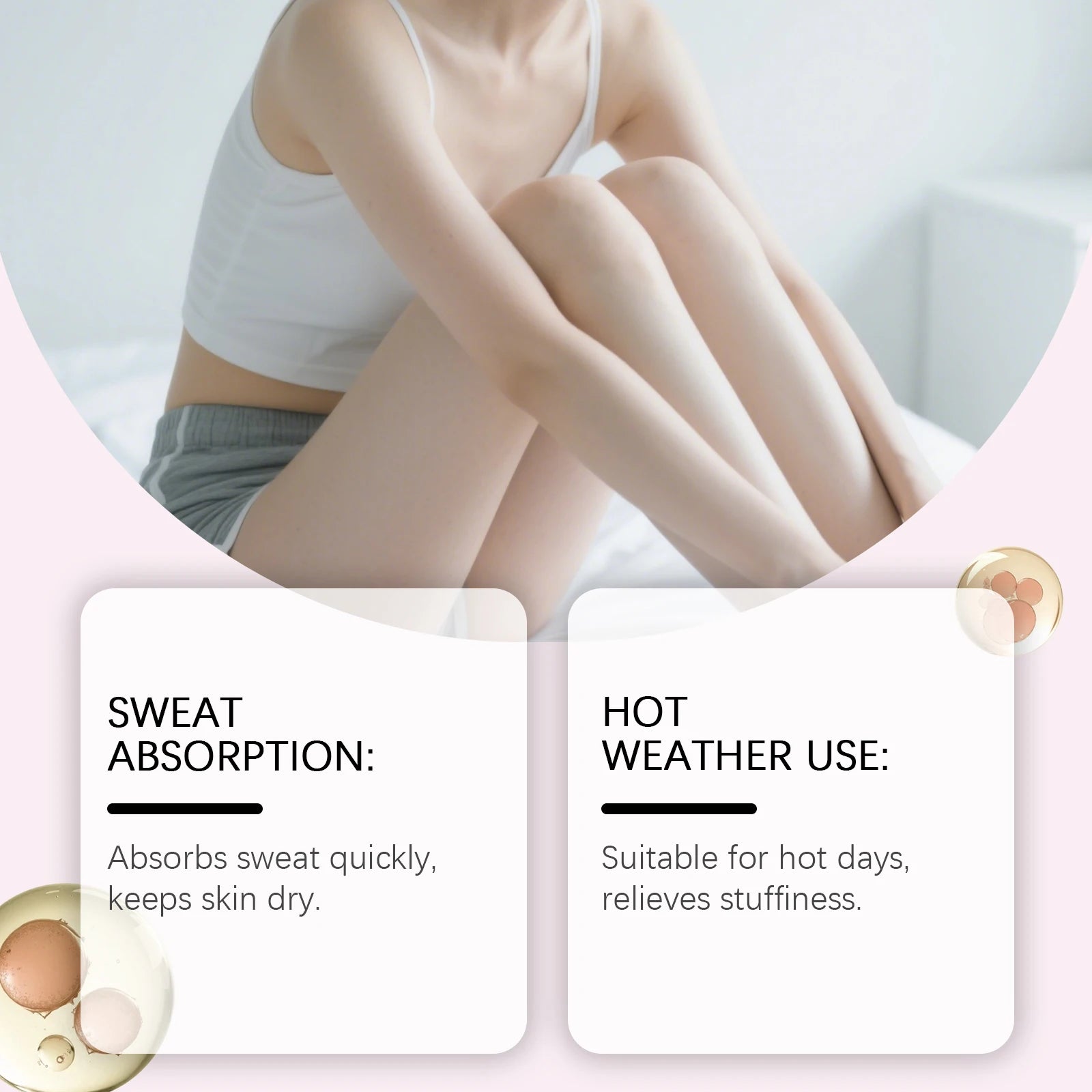 All-Over Sweat-Wicking Body Powder for Anti-Chafing Comfort - 8