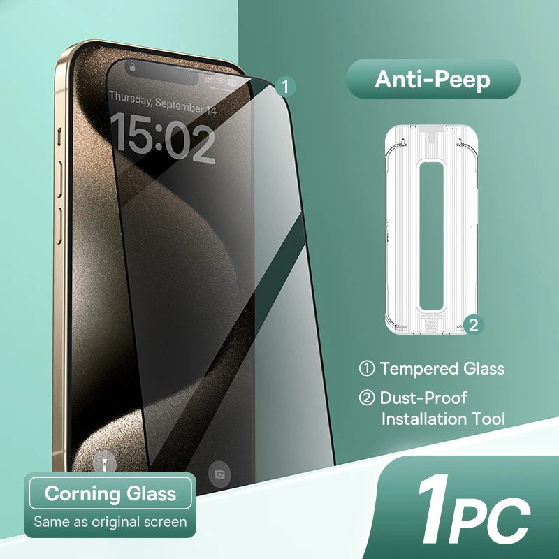 Corning Glass Screen Protector with Easy Auto-Installation Kit - 27