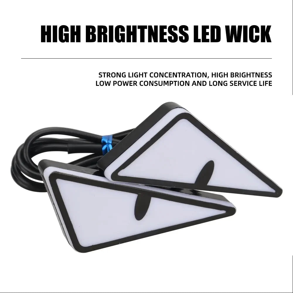 12V LED Devil Eye Atmosphere Lamps for Cars and Motorcycles