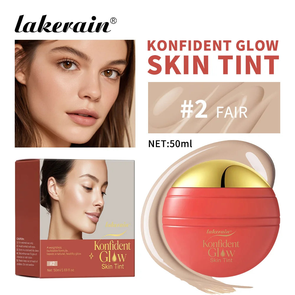 Buildable Glow Skin Tint Foundation for Radiant Finish