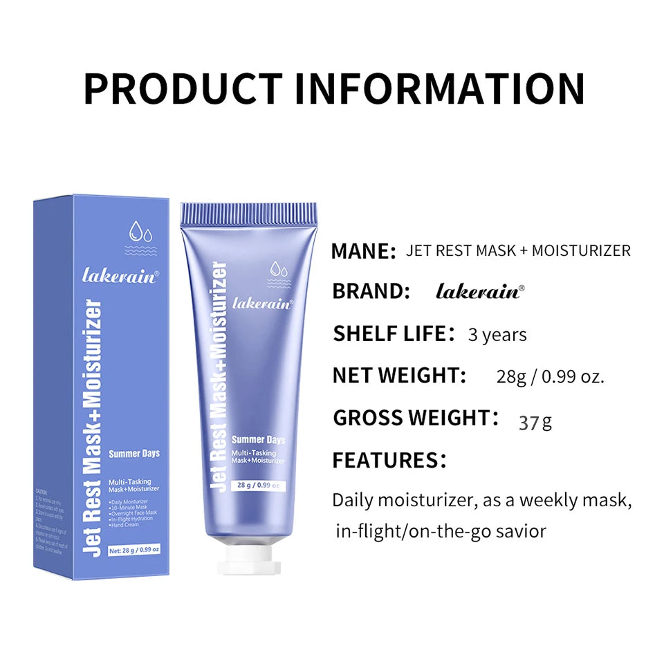 2-in-1 Hydrating Face Moisturizer and Nourishing Mask