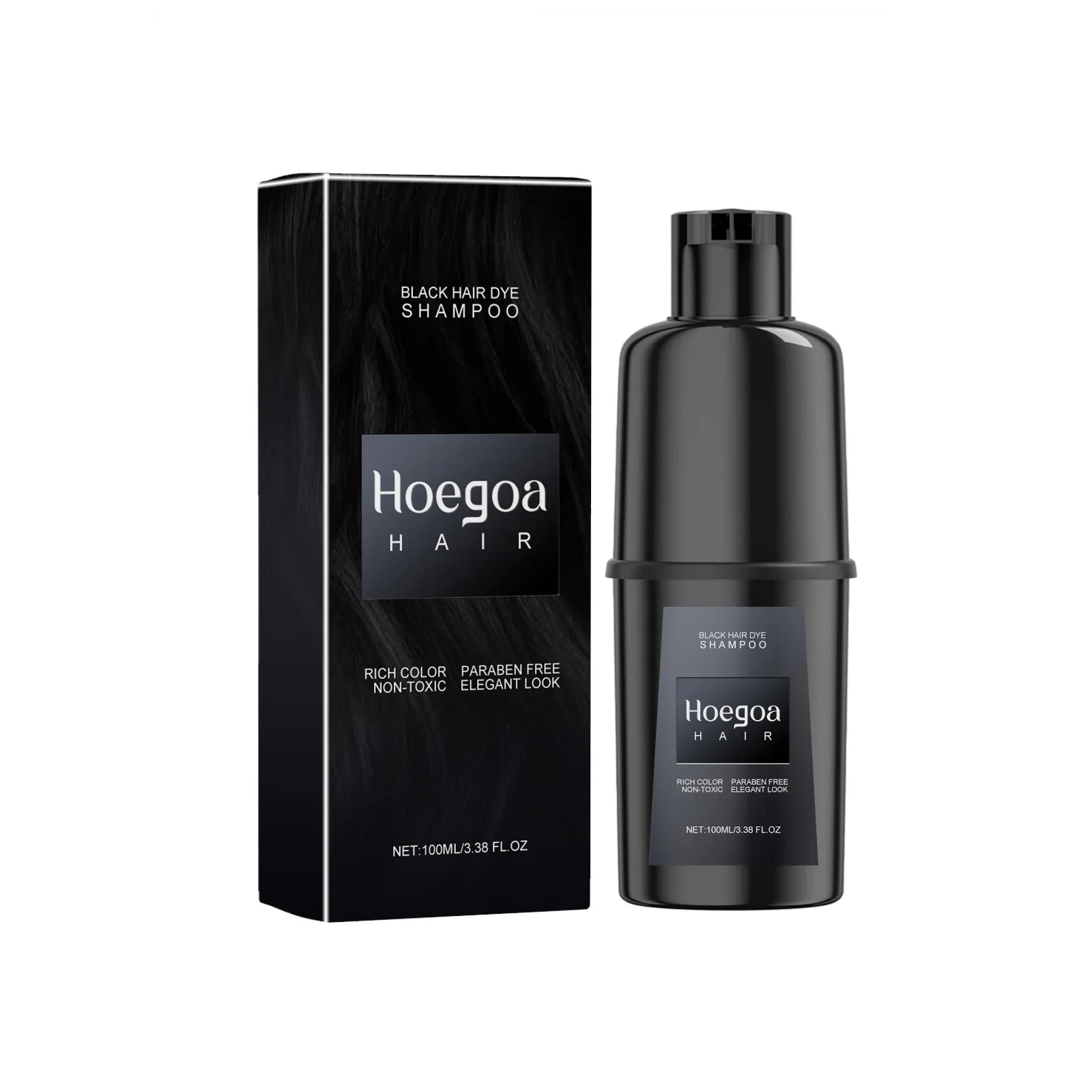 Instant Hair Color Dye Shampoo for Easy Grey Coverage - 18