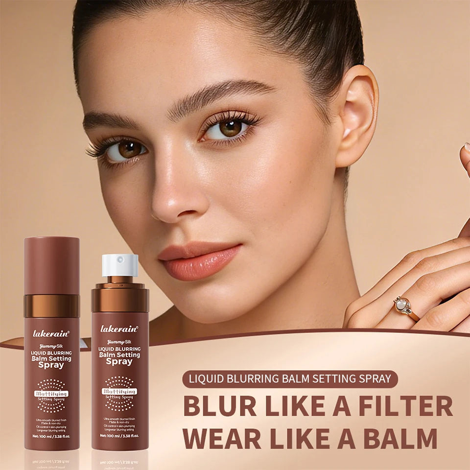 Liquid Blurring Balm Setting Spray for Long-Lasting Matte Makeup - 11