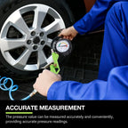 3-in-1 Tire Inflator Gauge with Pressure Meter for Vehicles