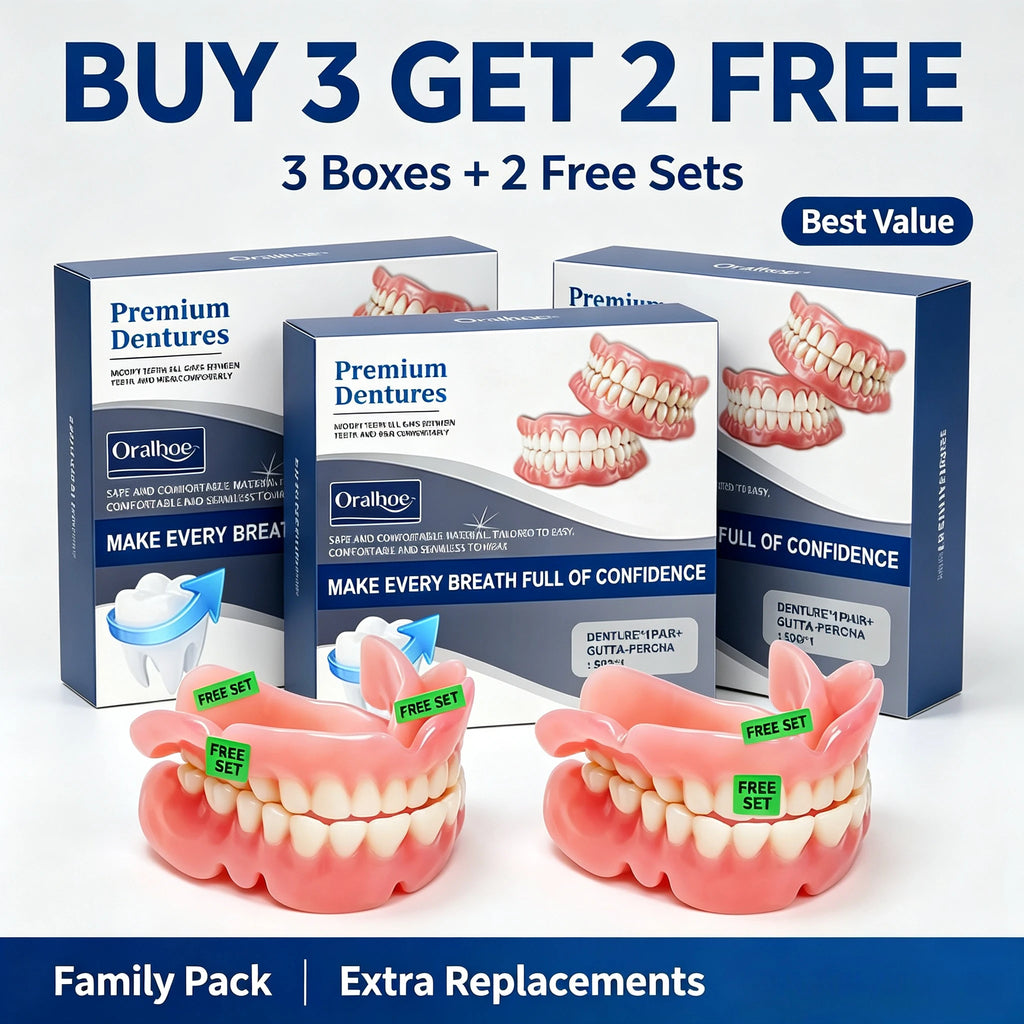 Comfort Fit Snap-On Cosmetic Dentures for Natural Smile