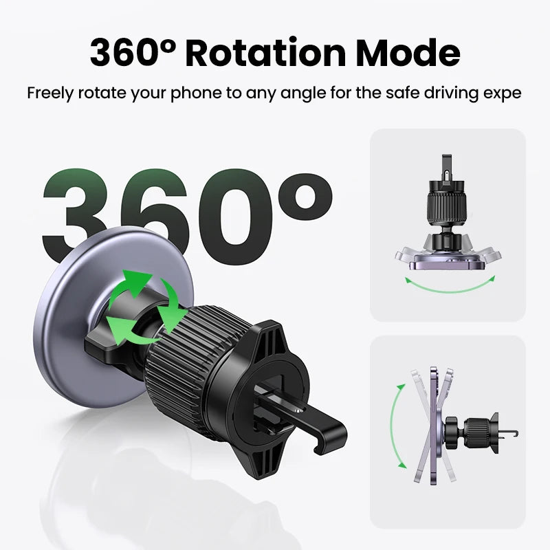 Magnetic Air Vent Car Phone Mount for Smartphones