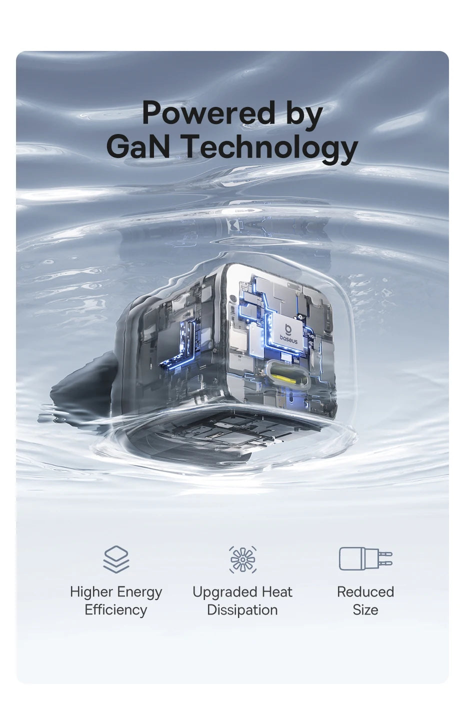 30W GaN USB-C Fast Charger for Smartphones and Tablets
