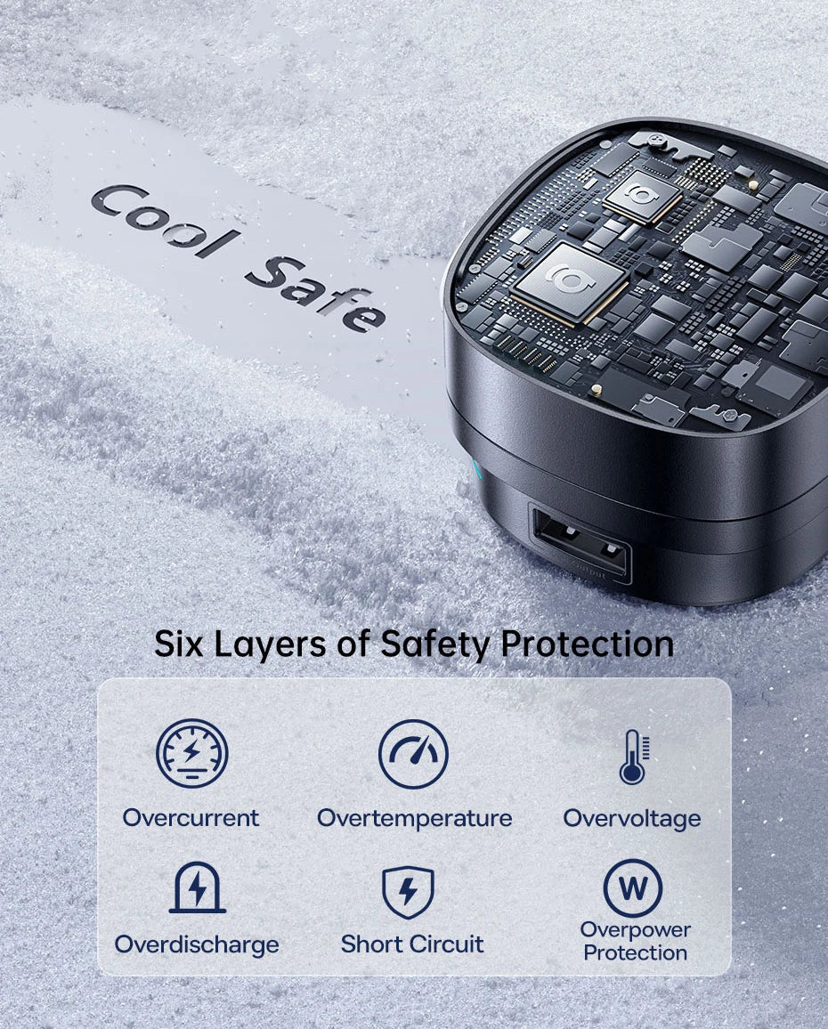 60W Retractable Fast Car Charger with 3 Ports