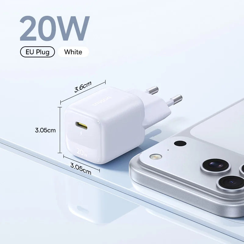 45W GaN USB-C Fast Charger for Smartphones and Laptops