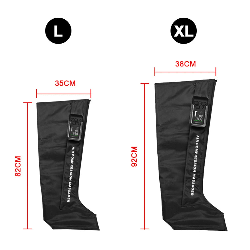 Cordless Full Leg Air Compression Massager for Circulation - 15