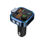 Bluetooth 5.0 FM Transmitter Car Adapter with 38W PD and QC3.0 Charger