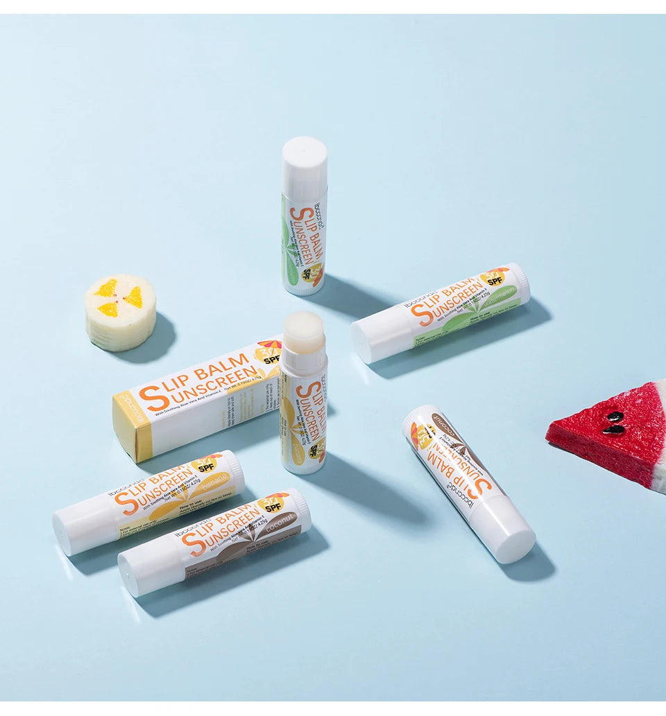 SPF 30 Sunscreen Moisturizing Lip Balm for UV Protection