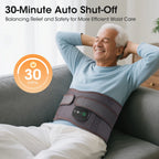 Cordless Heated Vibration Waist Massage Belt