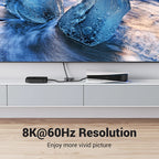 8K 60Hz HDMI 2.1 Switcher 2 In 1 Out