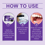 Purple Teeth Whitening and Enamel Restoration Powder