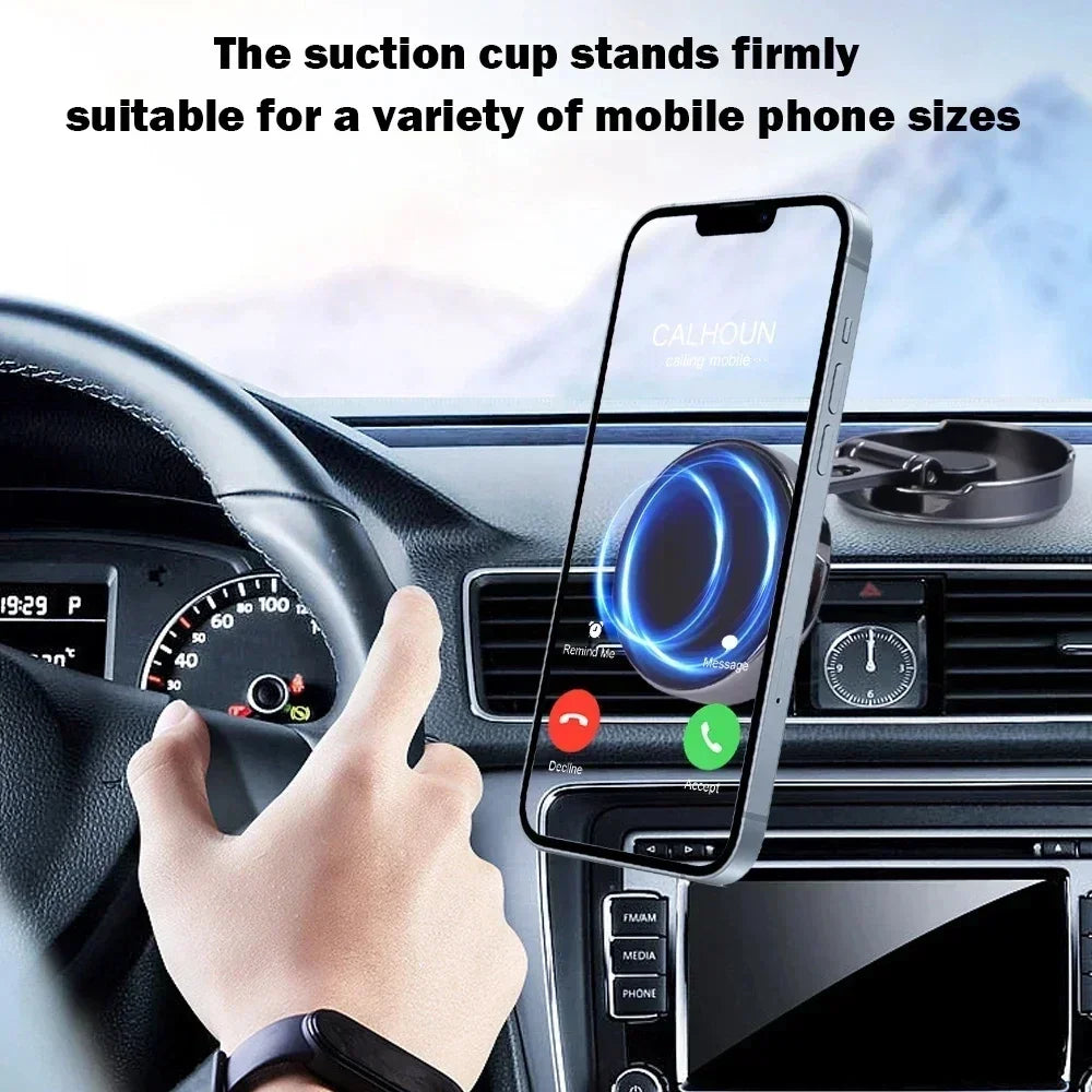 720 Degree Foldable Magnetic Phone Holder for Car Home and Office