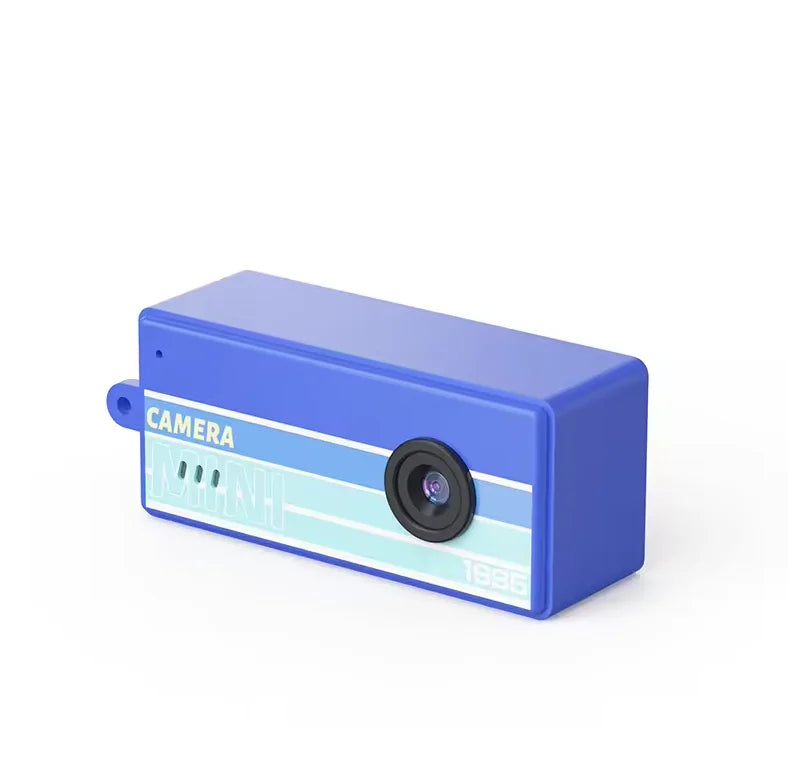 Mini Retro Keychain Camera with LCD Screen - 11