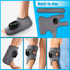 Heated Vibration Massager for Ankle, Calf, and Foot