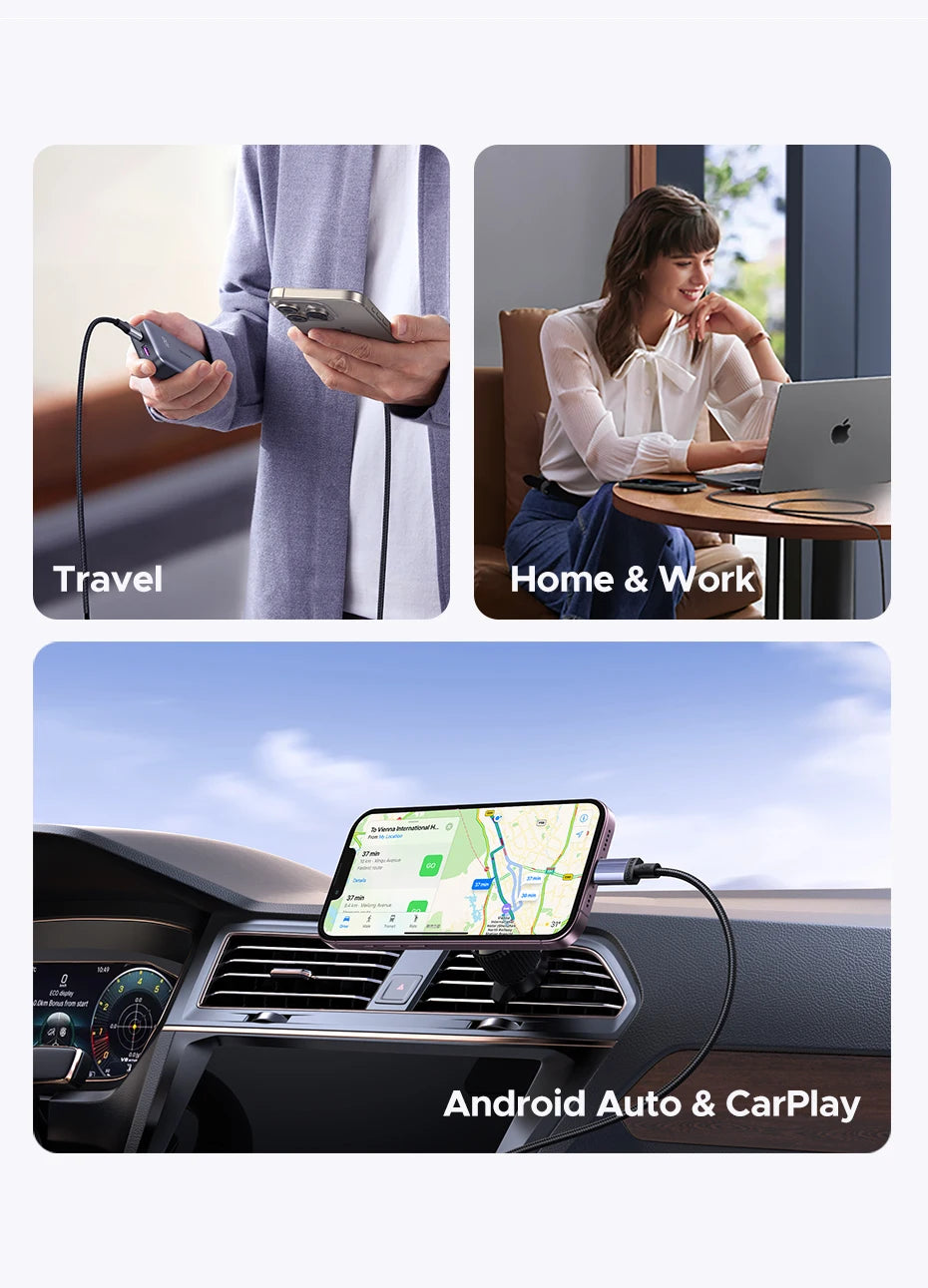 240W USB-C to USB-C Fast Charging and Data Sync Cable - 16