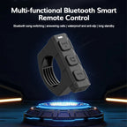 Bluetooth 5.3 Handlebar Media Remote for Motorcycles