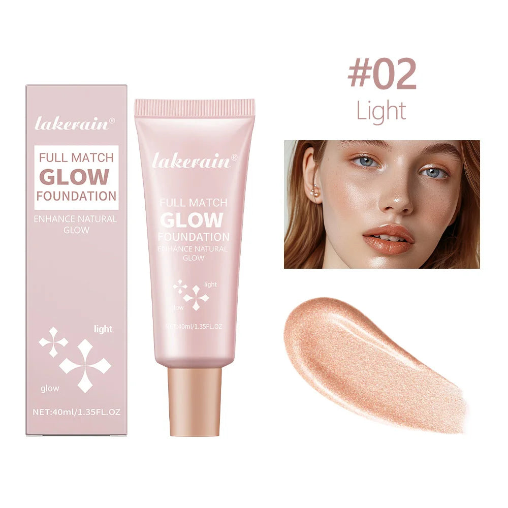 Liquid Illuminating Glow Foundation and Highlighter