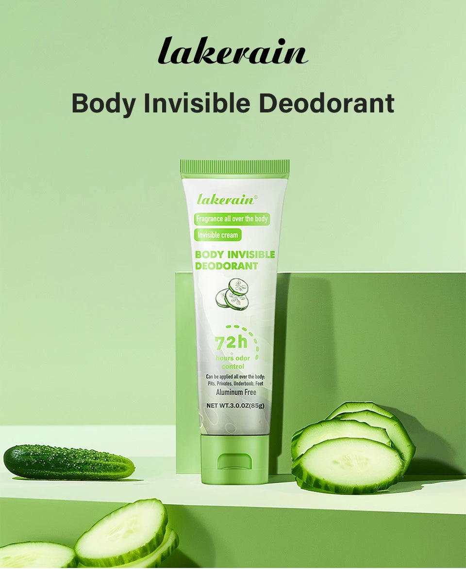 Long-Lasting Invisible Body Deodorant Cream - 7