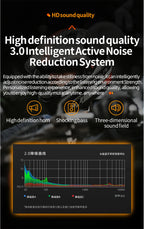 Bluetooth 5.3 Motorcycle Helmet Intercom Headset