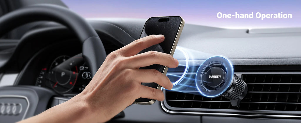 Magnetic Air Vent Phone Holder for Smartphones