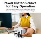11-in-1 Docking Station for Mac Mini M4 with M.2 SSD Enclosure