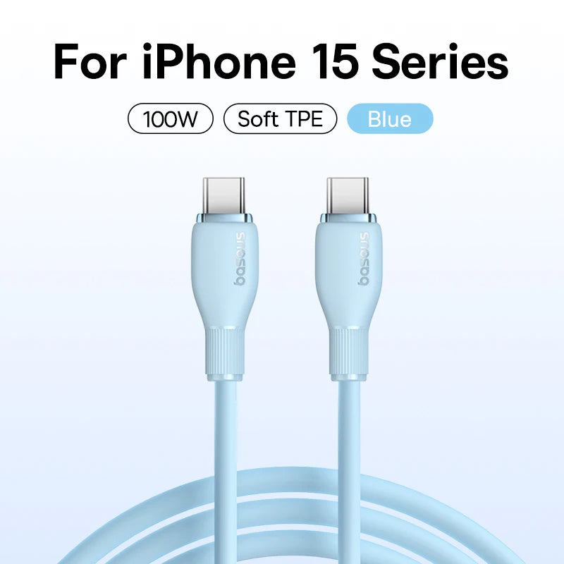 100W USB-C to USB-C Fast Charging Data Cable