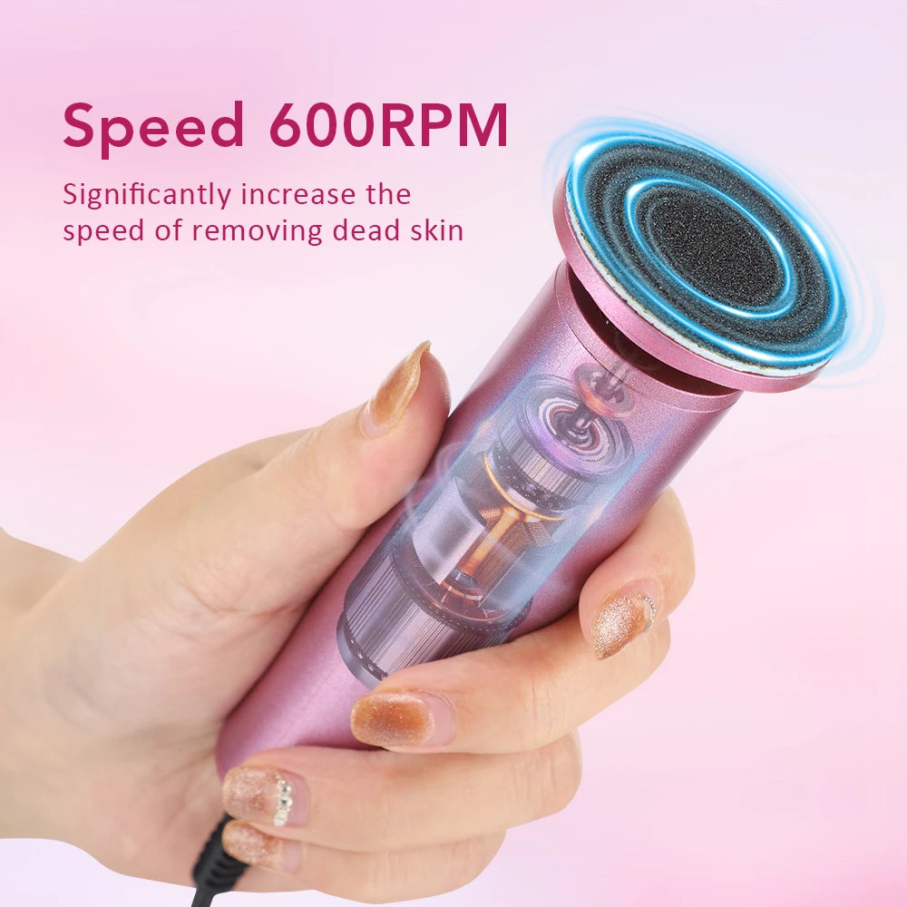 Electric Callus Remover for Pedicure and Smooth Heels