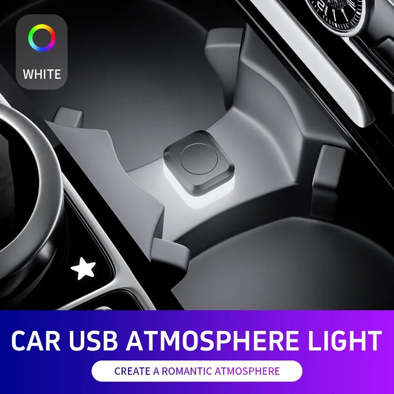 Mini USB LED Atmosphere Light 5V Car Interior and Laptop Lamp