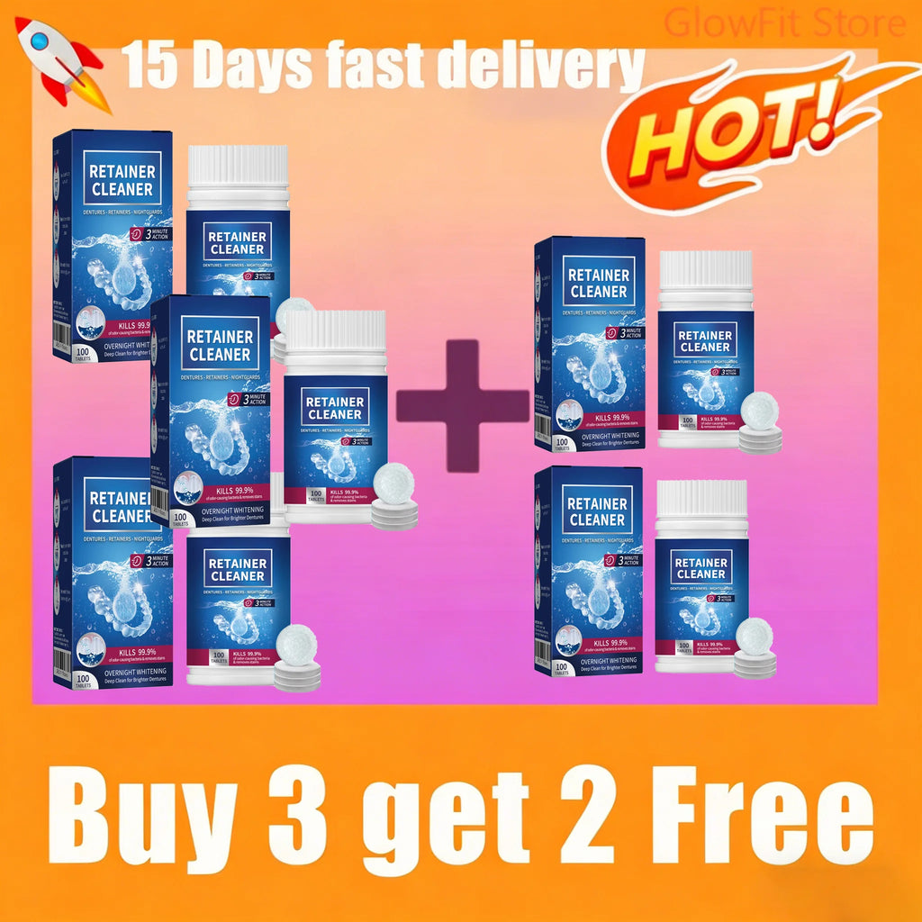 Denture and Retainer Cleaning Tablets