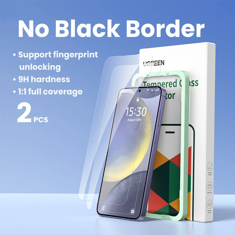 Tempered Glass Screen Protector for Samsung Galaxy S24 and S25 Ultra - 26